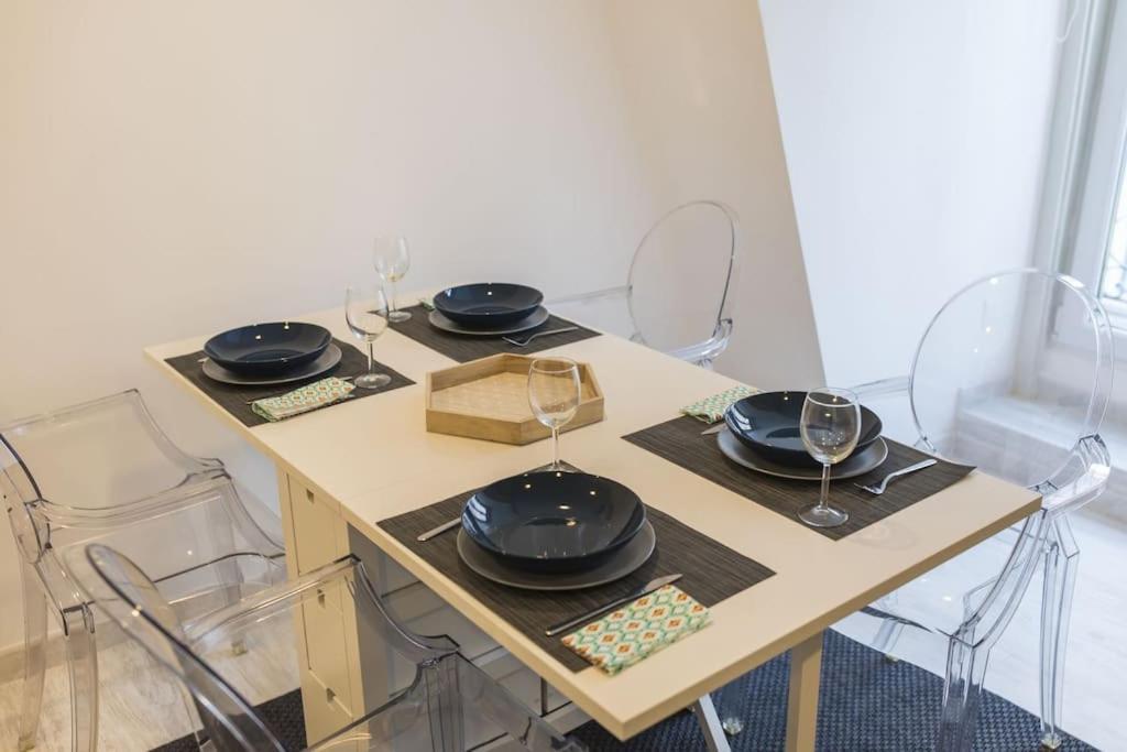 Ferienwohnung Duplex In Principe Real Lissabon Exterior foto
