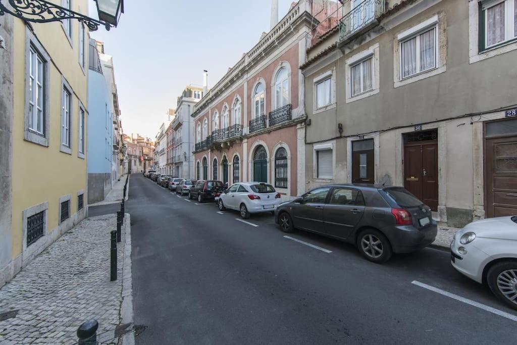 Ferienwohnung Duplex In Principe Real Lissabon Exterior foto
